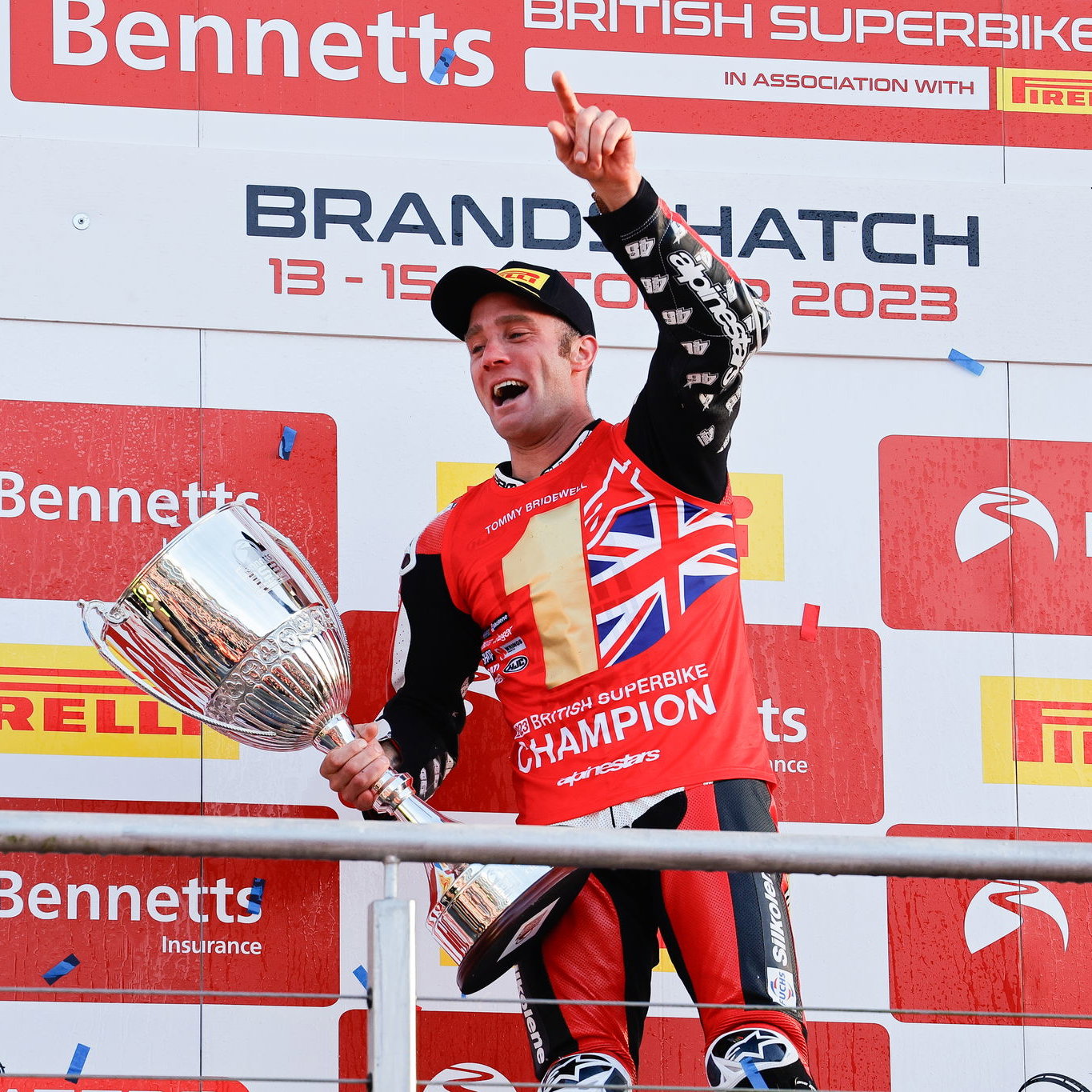 Bridewell, champion , British Superbikes 2023 at Brands Hatch